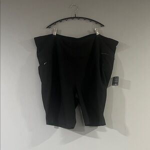 Eddie Bauer Black Biker Shorts 3X